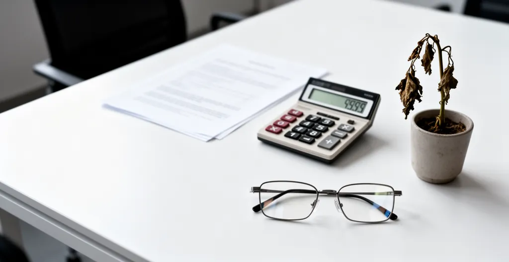 Bureau d'indépendant avec documents administratifs de la CPAM et calculatrice montrant les limites de remboursement